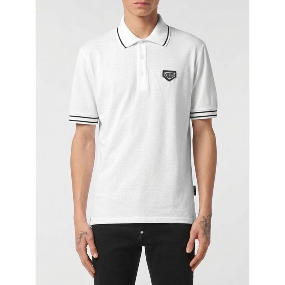 Philipp Plein Polo Shirt Men White